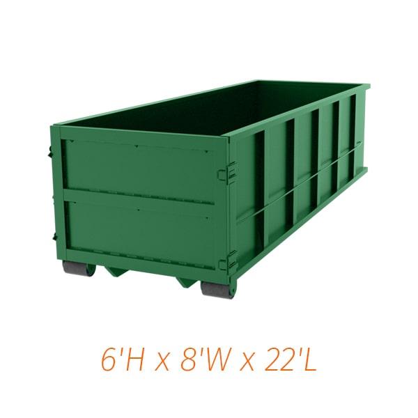 generally, we are able to deliver a 30 yard dumpster within 24-48 hours